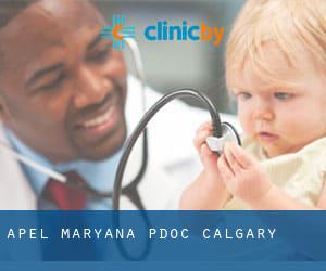 Apel Maryana PDOC (Calgary)
