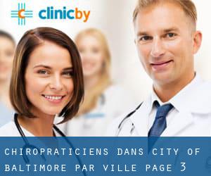 Chiropraticiens dans City of Baltimore par ville - page 3