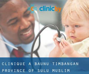 clinique à Baunu-Timbangan (Province of Sulu, Muslim Mindanao)