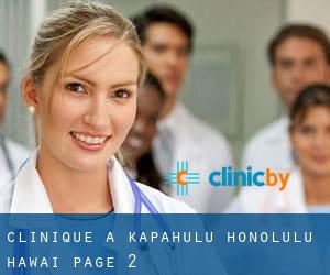 clinique à Kapahulu (Honolulu, Hawaï) - page 2