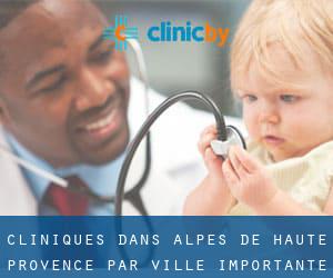 cliniques dans Alpes-de-Haute-Provence par ville importante - page 2