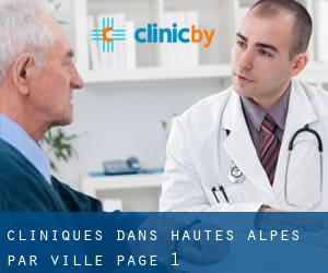 cliniques dans Hautes-Alpes par ville - page 1