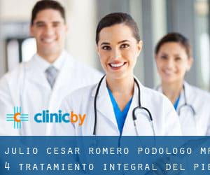 Julio Cesar Romero Podologo Mp 4 Tratamiento Integral Del Pie (Chimbas)