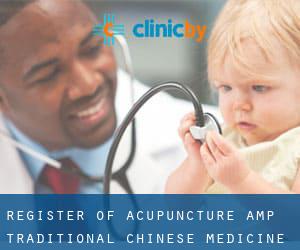 Register Of Acupuncture & Traditional Chinese Medicine (Warrawee)