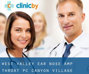 West Valley Ear Nose & Throat, PC (Canyon Village)